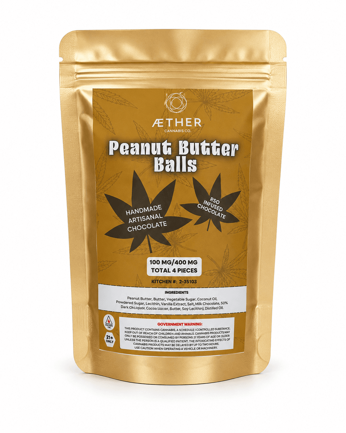 RSO Peanut Butter Balls